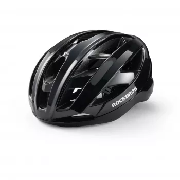 ROCKBROS univerzális kerékpáros sisak Lingzhe LK-69 L méret fekete 58-62 cm