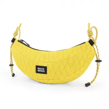 Rockbros H74 Banana kormány-/válltáska, sárga