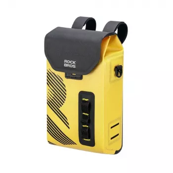 Rockbros AS-160 vízálló kormánytáska, 1,3 L, sárga