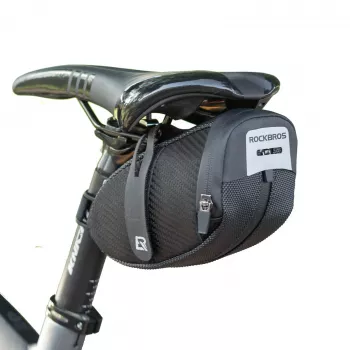 Rockbros B74 nyeregtáska, 0,75 L, fekete
