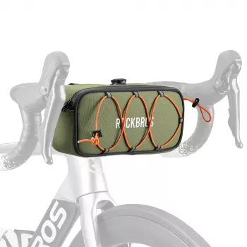 Rockbros TL001 ROAD TO SKY kormánytáska 1,9L vízálló – zöld
