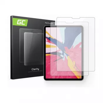 GREENCELL 2x edzett üveg GC Clarity Apple iPad Pro 12.9 (2018/2020) készülékhez