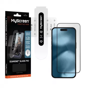 MyScreen Diamond Glass Pro képernyővédő fólia Apple iPhone 16 Pro készülékhez