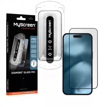 MyScreen Diamond Glass Pro Fit Frame edzett üveg képernyővédő fólia Apple iPhone 17 Air készülékhez