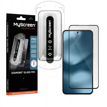 MyScreen Diamond Glass Pro Fit Frame képernyővédő fólia Samsung Galaxy S25 készülékhez