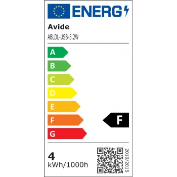 Avide LED asztali lámpa éjszakai fény funkcióval USB 3,2W dimmelhető