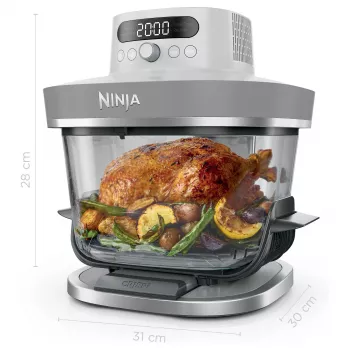 Ninja CRISPi PRO AS090EUWH forrólevegős fritőz, fehér