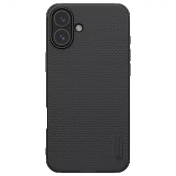 Nillkin Super Frosted Shield Pro mágneses tok iPhone 16 készülékhez - fekete