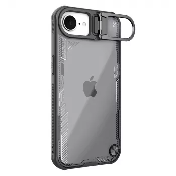 Nillkin Iceblade Prop tok kitámasztóval Apple iPhone 16e / 17e készülékhez - fekete