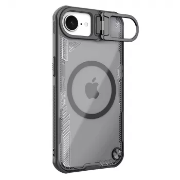 Nillkin Iceblade Prop mágneses tok kitámasztóval iPhone 16e / 17e készülékhez - fekete