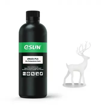 ESUN eResin-PLA fehér 1kg 3D nyomtató gyanta 405nm UV LCD DLP