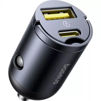 Baseus Tiny Star 30W USB-A USB-C fali töltő fekete