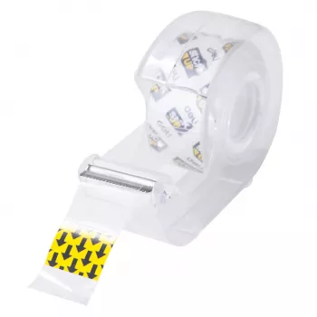 Deli átlátszó ragasztószalag adagolóval D260804, 18 mm x 7 m