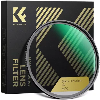 K&F Concept Black Diffusion 1/4 szűrő 40,5 mm