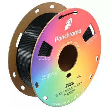 Polymaker Panchroma PLA Silk 3D nyomtató filament, 1,75 mm, 1 kg, fekete