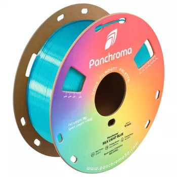 Polymaker Panchroma PLA Silk 3D nyomtató filament, 1,75 mm, 1 kg, világoskék