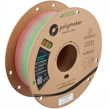Polymaker HT-PLA 3D nyomtató filament, 1,75 mm, 1 kg, Gradient Rainbow