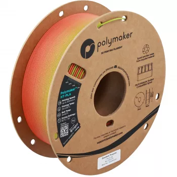 Polymaker HT-PLA 3D nyomtató filament, 1,75 mm, 1 kg, Gradient Tropical