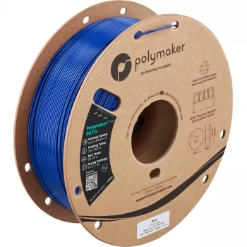 Polymaker PETG 3D nyomtató filament, 1,75 mm, 1 kg, kék (PB05006)