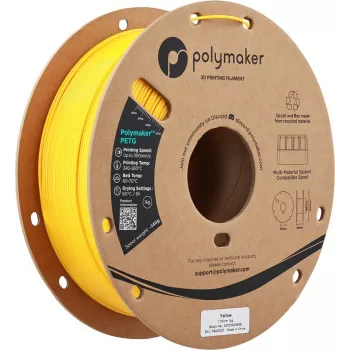 POLYMAKER PETG 1,75 mm sárga 1 kg 3D filament (PB05007)