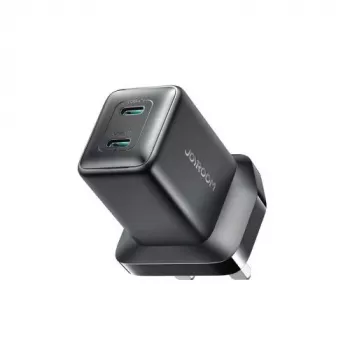 Joyroom JR-TCG17 45W 2 portos USB-C fali töltő (UK-dugó) - fekete