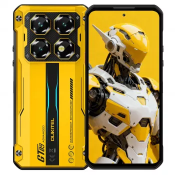 OUKITEL WP60 5G 7.2 inch 12/512 GB 10000 mAh okostelefon sárga