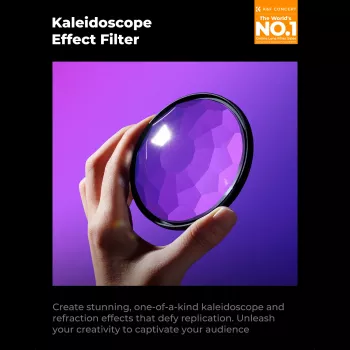 K&F Concept Nano-B kaleidoszkóp effektszűrő 77mm