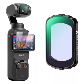 K&F Concept fényszennyezés-szűrő éjszakai szűrő mágneses DJI Osmo Pocket 3-hoz (KF01.2702)