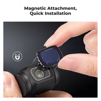 K&F Concept fényszennyezés-szűrő éjszakai szűrő mágneses DJI Osmo Pocket 3-hoz (KF01.2702)