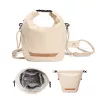 K&F Concept Crossbody Sling táska 5L bézs kamerához és okostelefonhoz