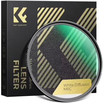 K&F Concept 49 mm fehér diffúziós szűrő 1/4 HD Nano bevonat