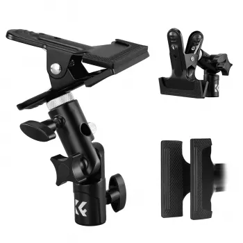 K&F Concept klipsz fotóreflektorhoz és fényernyőhöz 5/8 inch 3/8 inch 1/4 inch KF18.0014