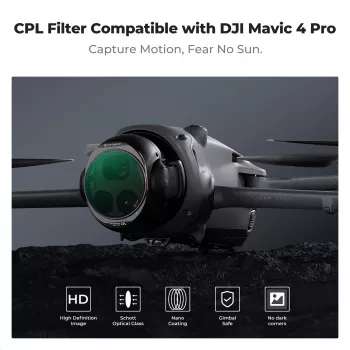 K&F Concept Nano-X 8K HD CPL szűrő DJI Mavic 4 Pro (KF01.2071V1)