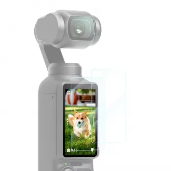 KF 2 darabos edzett üveg képernyővédő fólia HD 9H DJI Osmo Pocket 3 / Pocket 4-hez