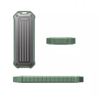 ORICO OTPX-G2 M.2 NVMe/SATA SSD USB-C 3.2 Tactical ház - szürke-zöld