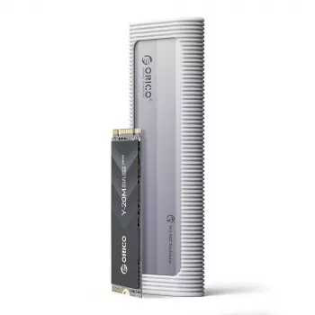 ORICO AXM2S-G2-V1 M.2 NVMe/NGFF USB-C/USB-A to USB-C ház - szürke