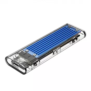 ORICO TCM2-C3 M.2 NVMe SSD ház USB-C 10 Gbit/s - kék