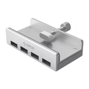 ORICO MH4PU rögzíthető USB hub 4x USB-A 3.0 - ezüst