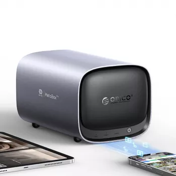 ORICO NAS MetaBox Pro Home 2 rekeszes hálózati tároló - szürke