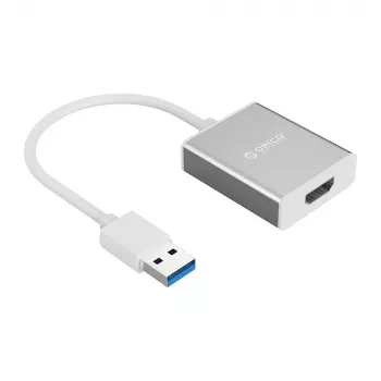 ORICO UTH USB-A 3.0 - HDMI adapter - ezüst