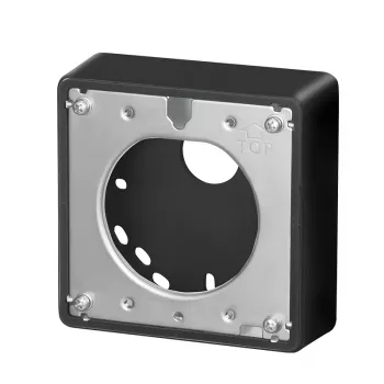 i-PRO WV-QJB500-B csatlakozódoboz S-sorozatú és U-sorozatú kamerákhoz, fekete, IP66, IK10