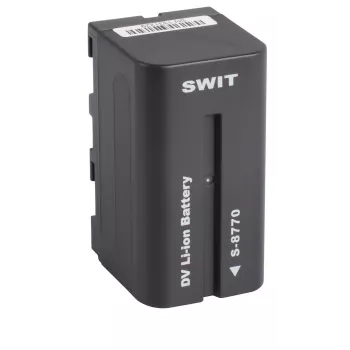 SWIT S-8770 4400mAh 7,2V Li-Ion NP-F-sorozat akkumulátor D-Tap csatlakozóval