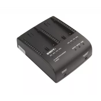 SWIT S-3602C kétcsatornás lítium-ion akkumulátor töltő