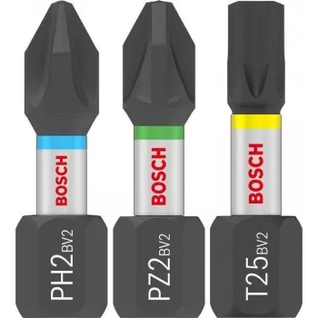 Bosch csavarhúzó bit készlet PRO Impact PH2 PZ2 T20 T25 T30 x5 25 darabos (2608521U63)