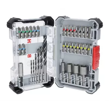 Bosch Extra Hard and PRO Wood fúró- és bitkészlet 35 részes (2607017730)