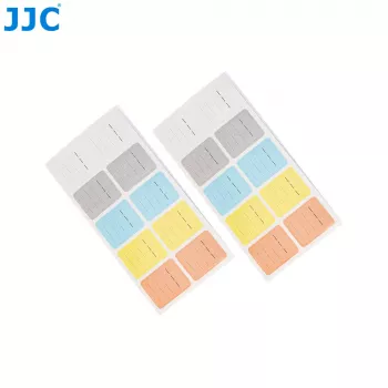 JJC 120x memóriakártya-címke matrica SD MicroSD CF XQD