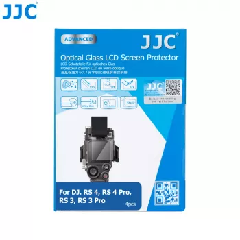 JJC 4x edzett üveg képernyővédő DJI RS 3 / RS 3 Pro / RS 4 / RS 4 Pro gimbal LCD-hez