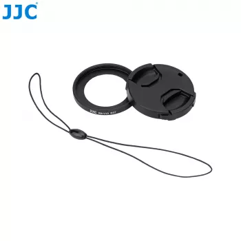 JJC RN-V10 szűrőadapter-gyűrű objektívsapkával Canon PowerShot V10