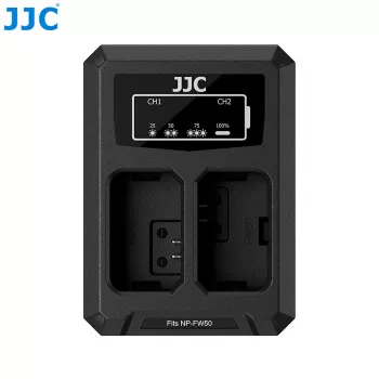 JJC Dual USB-C töltő Sony NP-FW50 (DCH-FW50TC)