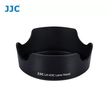 JJC ellenfényellenző Canon EW-63C helyett - tulipán formájú, fekete